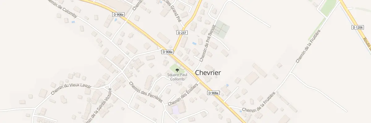 Plan du 47 Rte de Vulbens à Chevrier