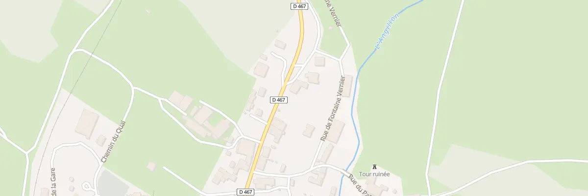 Plan du 6 Rue Stephen Pichon à Vers-en-Montagne