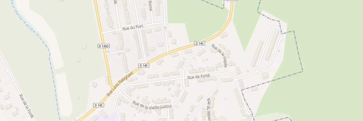 Plan du 21 Rue de la Vieille Justice à Tucquegnieux