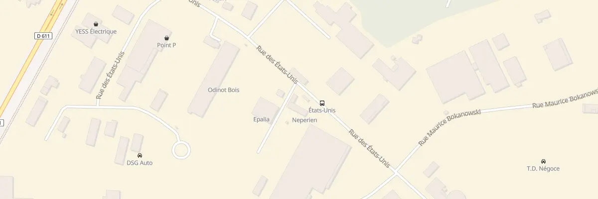 Plan du 430 Rue des Etats Unis à Pagney-derrière-Barine