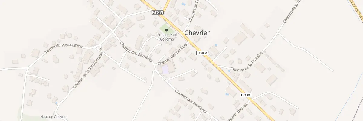 Plan du 43 Che des Écoliers à Chevrier