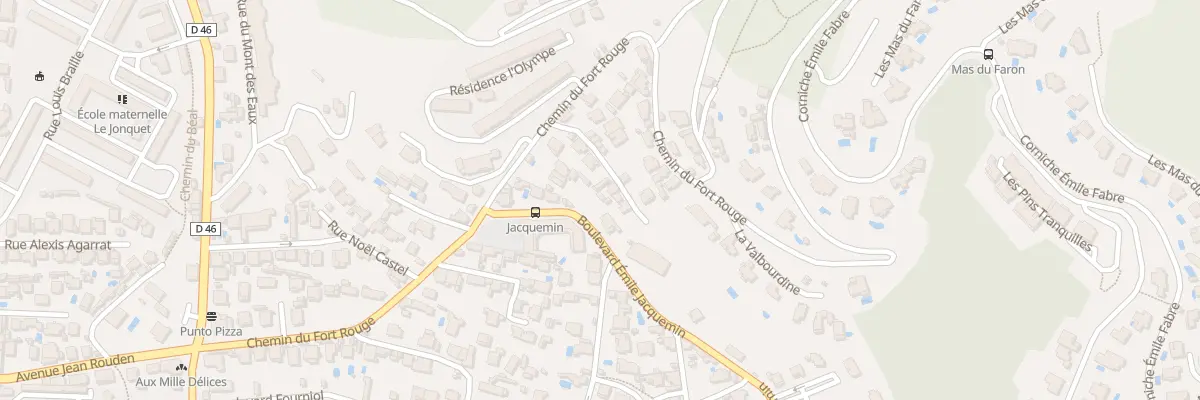 Plan du 8 Rue Louis Cotelle à Toulon