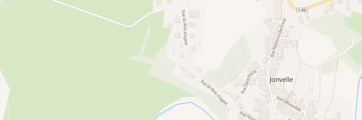 Plan du 12 Rue du Bois d’Ageot à Jonvelle
