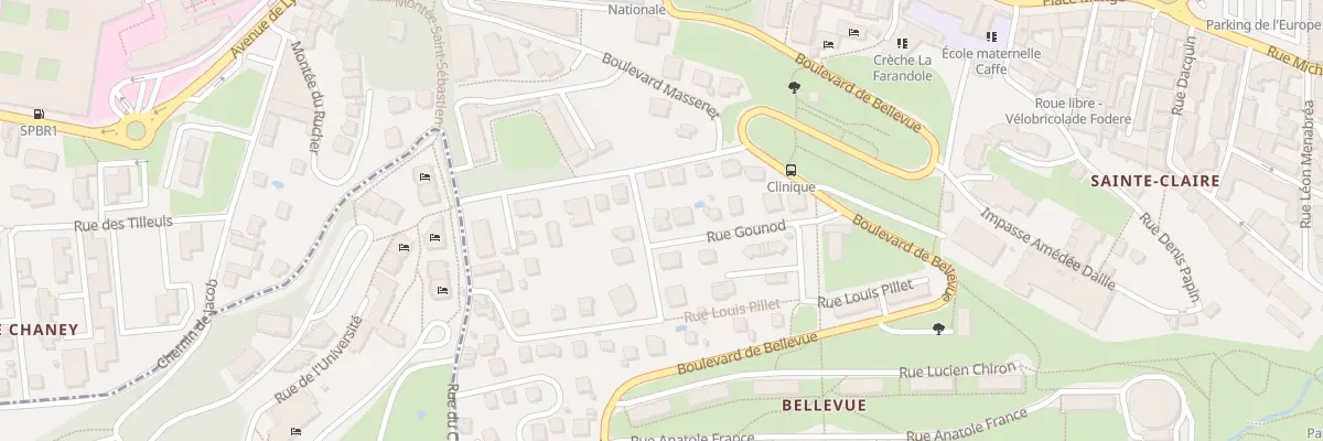 Plan du 35 Rue Camille Saint-Saëns à Chambéry