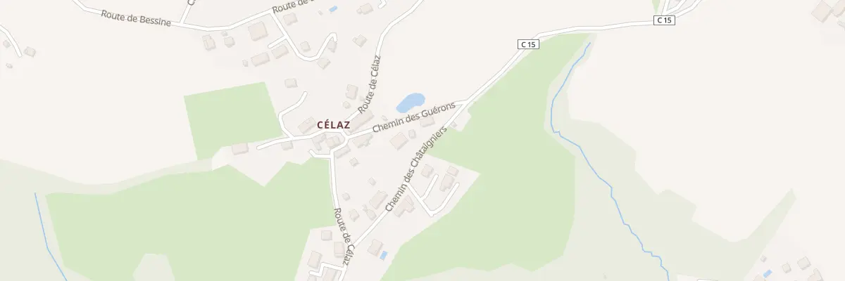 Plan du 2 Che des Châtaigniers à Rumilly