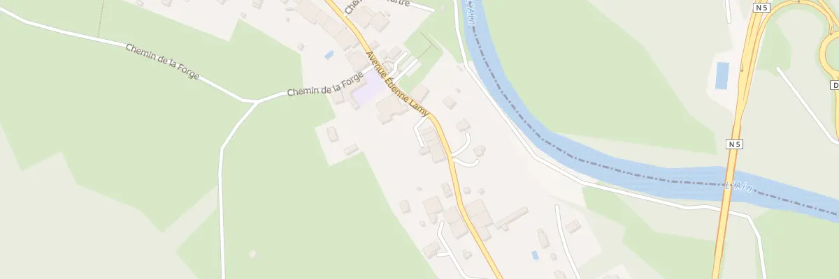 Plan du 28 Av Etienne Lamy à Cize