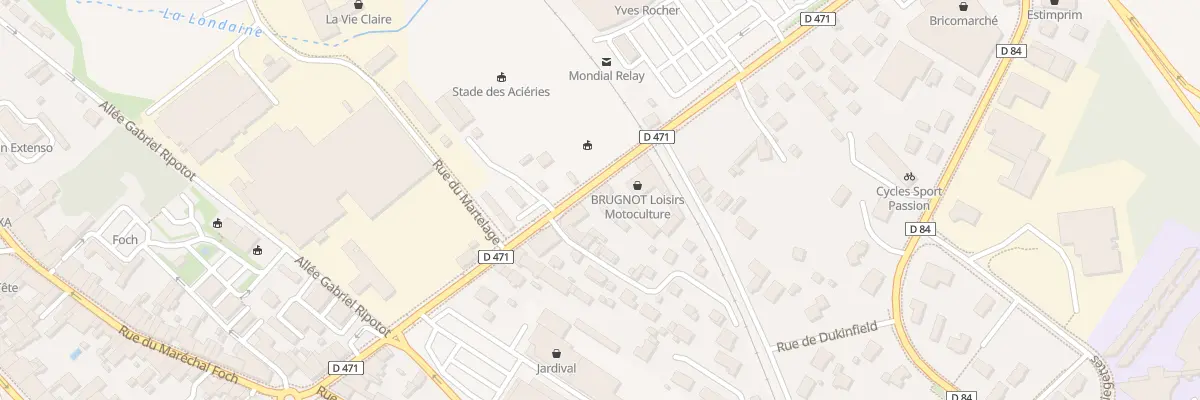 Plan du 40 Rue Clémenceau à Champagnole