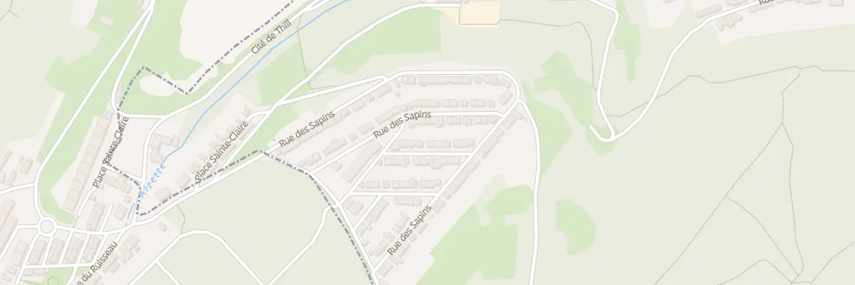 Plan du 22B Rue des Sapins à Villerupt