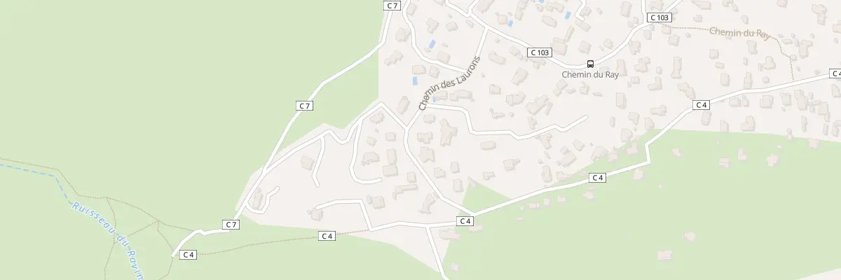 Plan du 119 Che des Laurons au Revest-les-Eaux