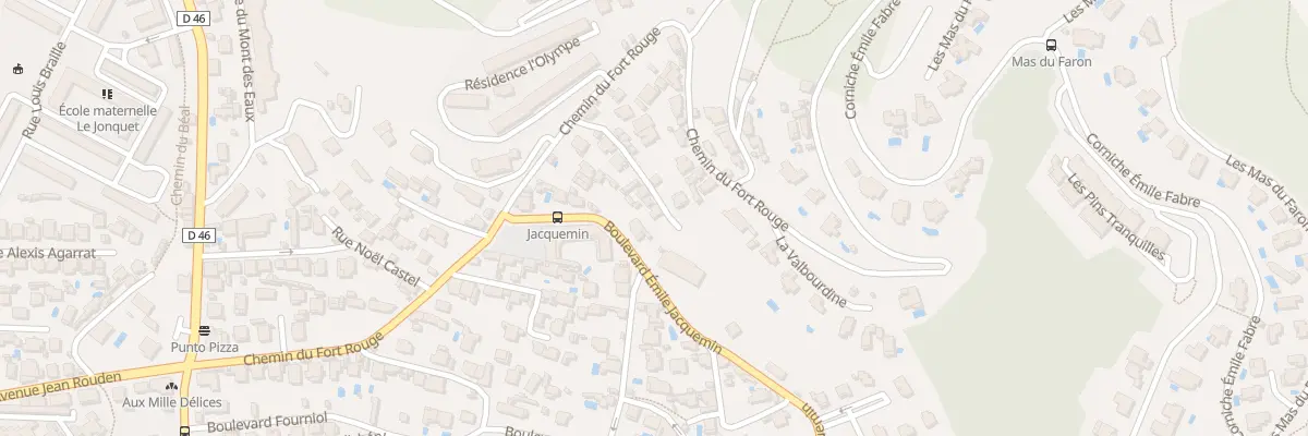 Plan du 12 Rue Louis Cotelle à Toulon