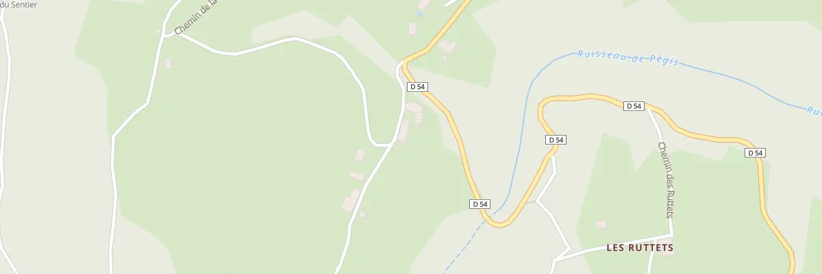 Plan du 65 Che des Crouteaux à Entrelacs