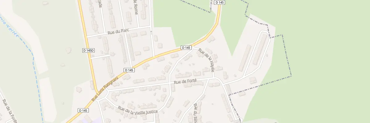 Plan du 22 Rue de la Vieille Justice à Tucquegnieux