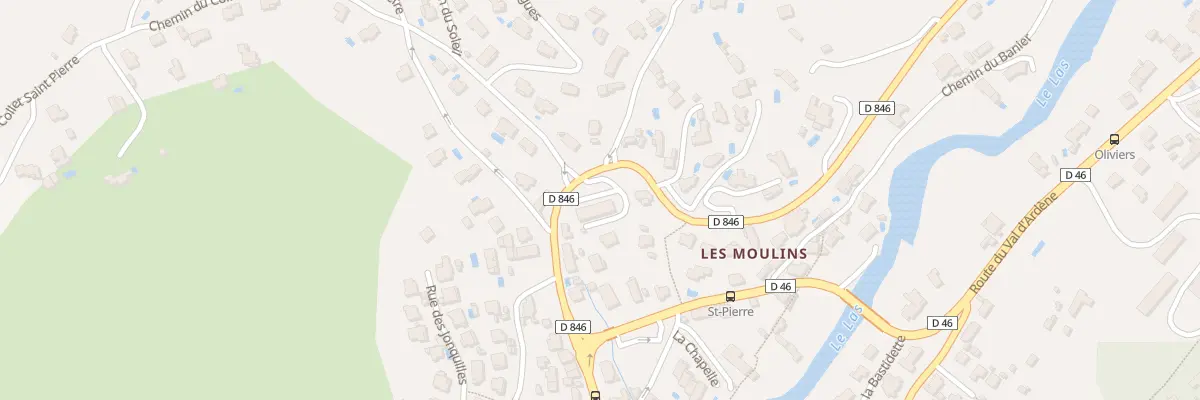 Plan du 164 Rte des Commoni à Toulon