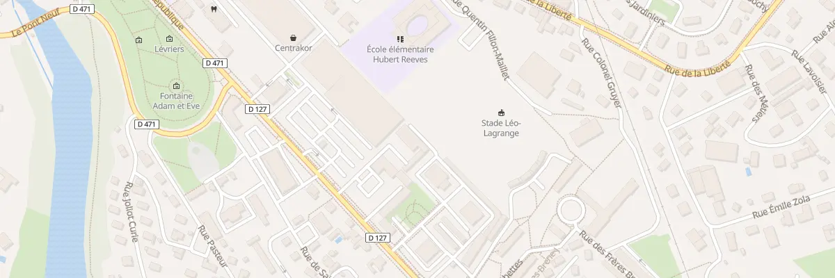 Plan du 3 Sq des Olympiades à Champagnole