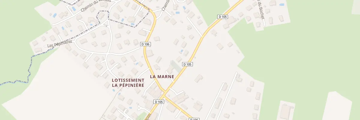 Plan du 87 Rue de Besancon à Montferrand-le-Château