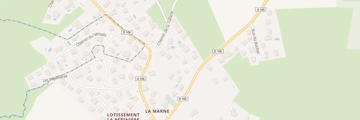 Plan du 97 Rue de Besancon à Montferrand-le-Château