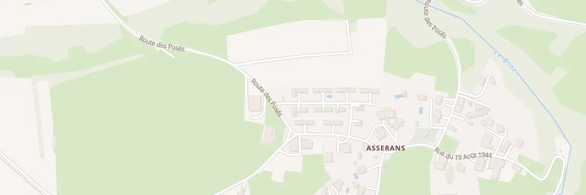Plan du 165 Rue du 19 août 1944 à Farges