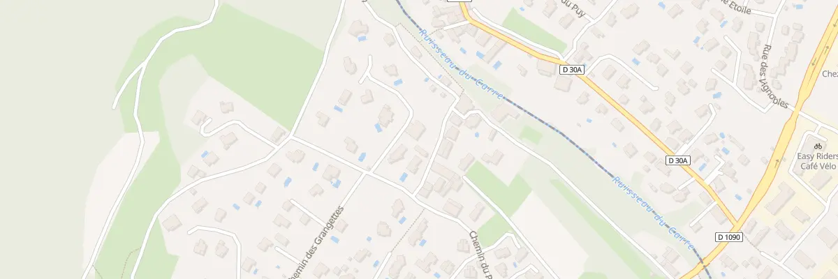 Plan du 375 Che du Petit Lumbin à Lumbin