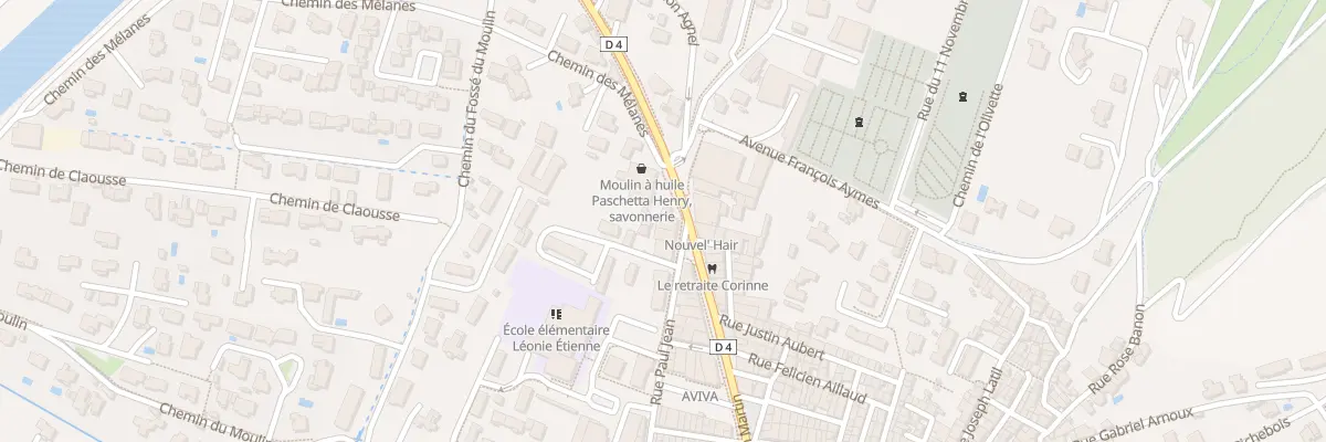 Plan du 36 Rue Paul Jean à Oraison