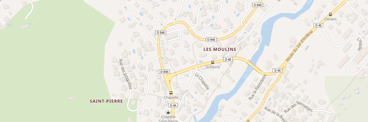 Plan du 71 Rte du Val d’Ardène à Toulon