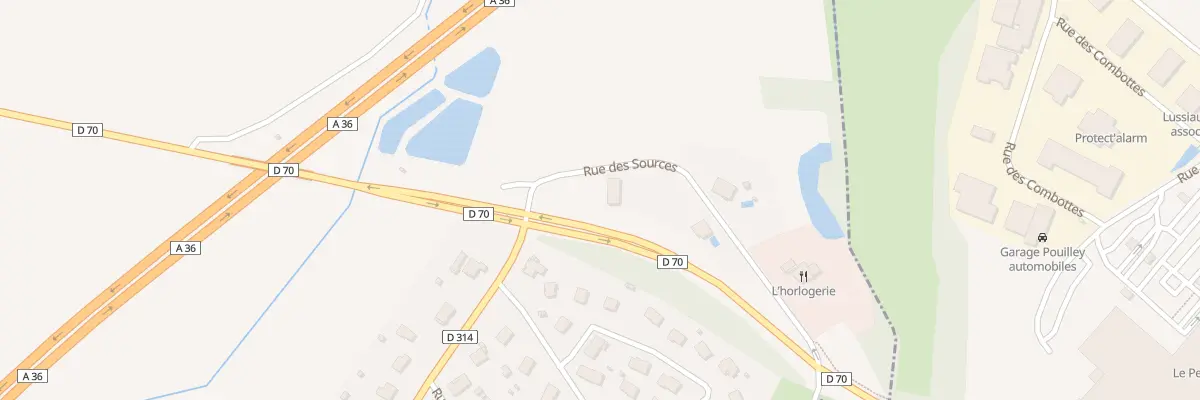 Plan du 12B Rue des Sources à Champvans-les-Moulins