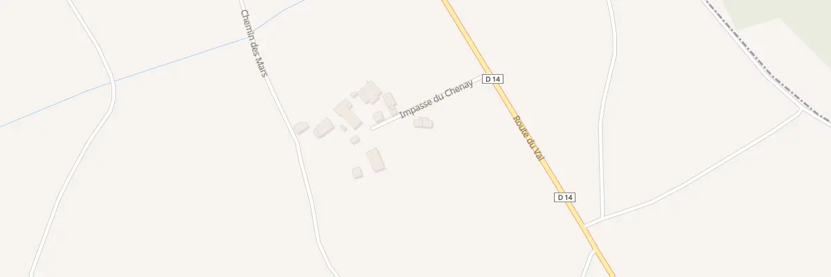 Plan du 119 Imp du Chenay à Vallières-sur-Fier