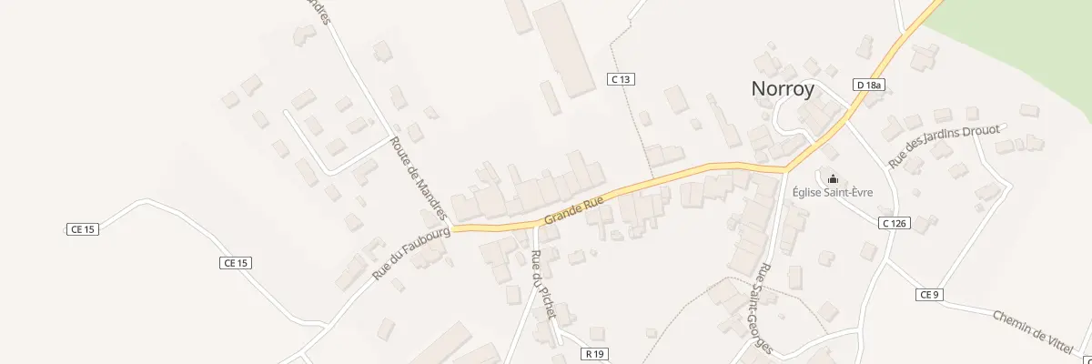 Plan du 24 Rue Grande Rue à Norroy
