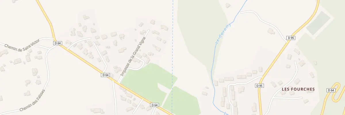 Plan du 140 Imp de la Grand Vigne à Mazaugues