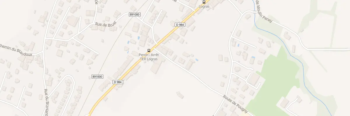 Plan du 71 Rte de Pougny à Péron