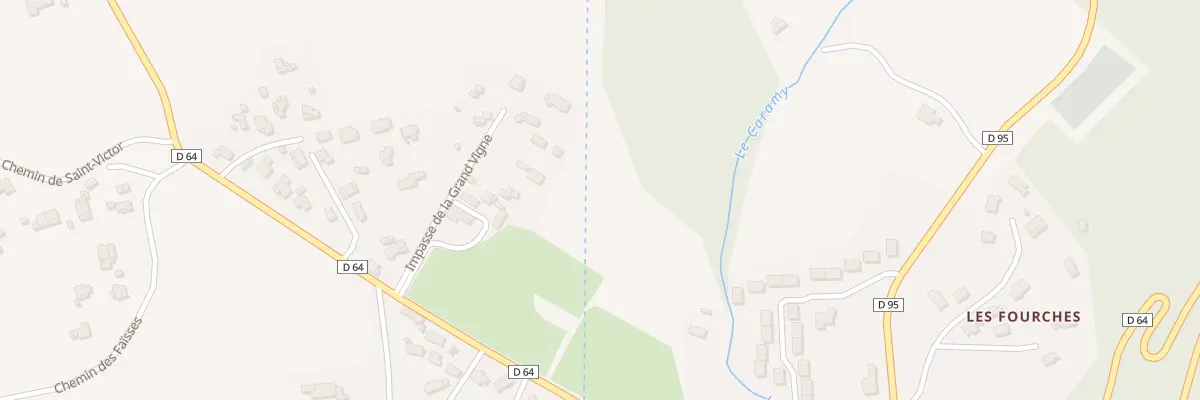 Plan du 155 Imp de la Grand Vigne à Mazaugues