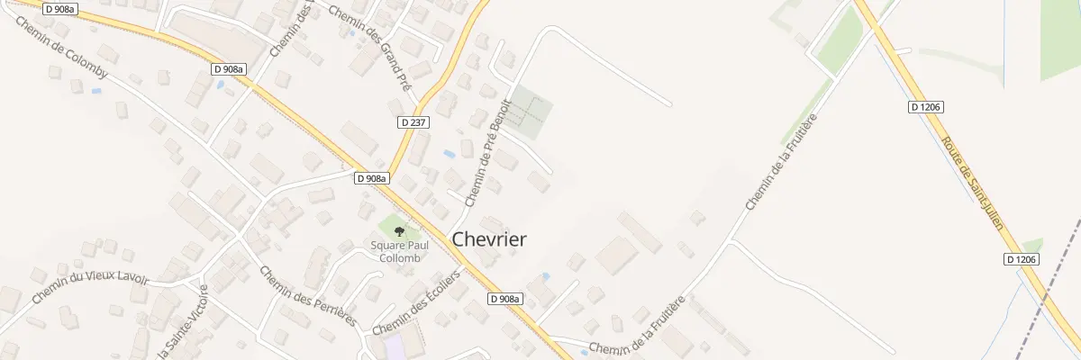 Plan du 96B Che de Pré Benoît à Chevrier