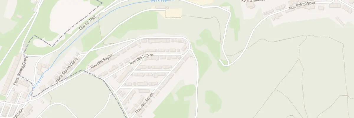 Plan du 24 Rue des Sapins à Villerupt