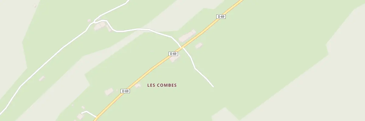 Plan du 5155 Les Combes à Longchaumois