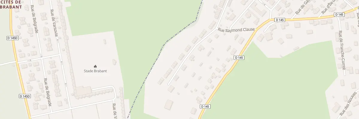 Plan du 172 Rue d’Alsace à Trieux