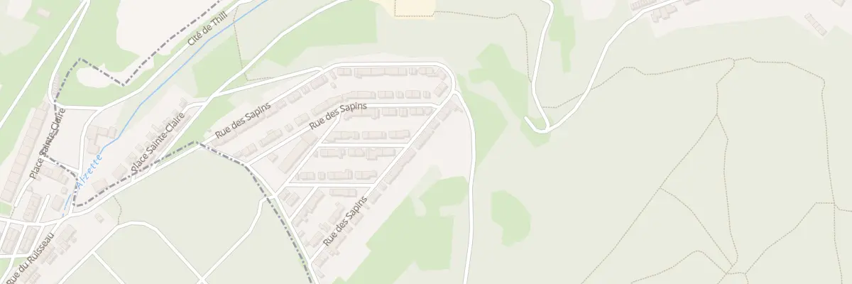 Plan du 2B Rue des Sapins à Villerupt