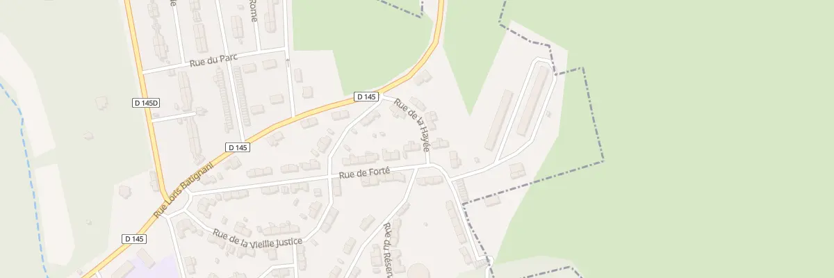 Plan du 31 Rue de Forté à Tucquegnieux