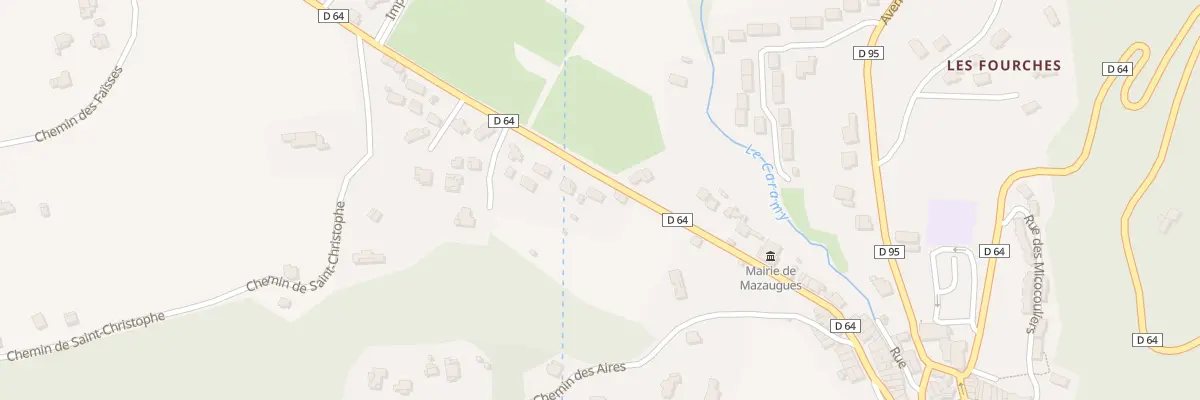 Plan du 5018 Les Aires à Mazaugues
