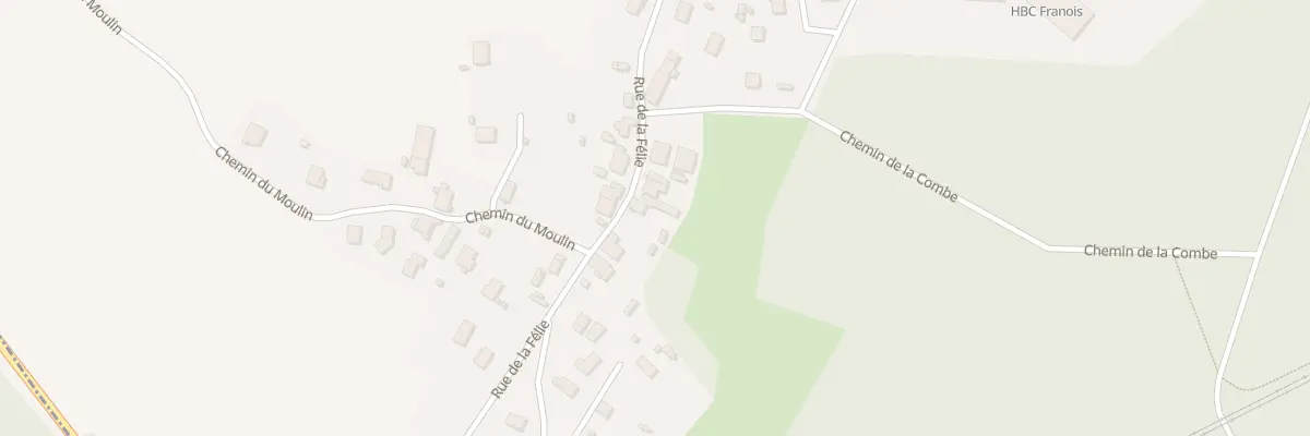Plan du 29 Rue de la Felie à Franois