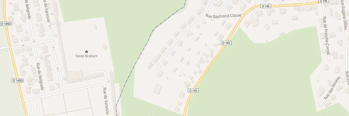 Plan du 173 Rue d’Alsace à Trieux