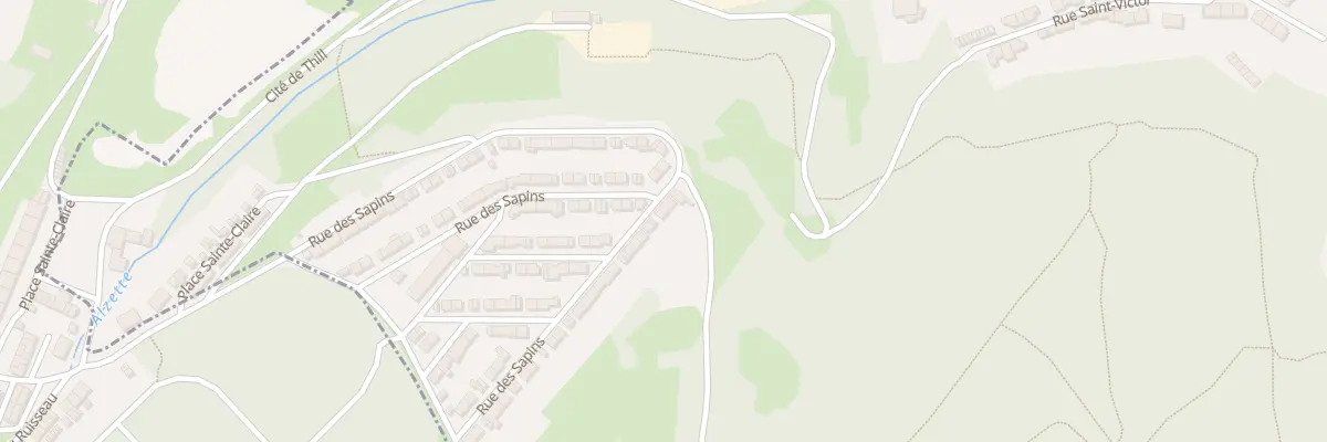 Plan du 1B Rue des Sapins à Villerupt