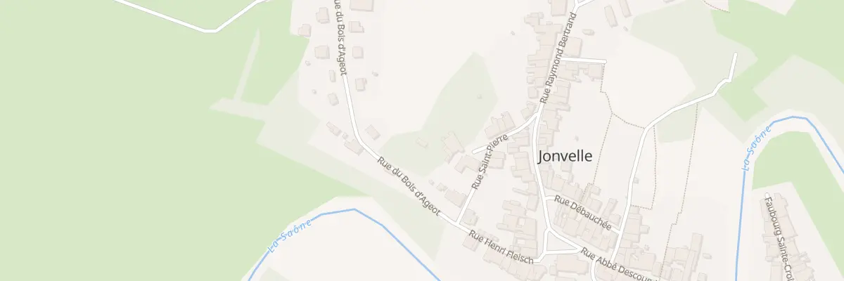 Plan du 3B Rue Saint Pierre à Jonvelle
