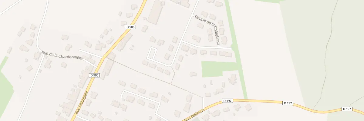 Plan du 1 Imp du Chêne de la Vierge à Beuvillers