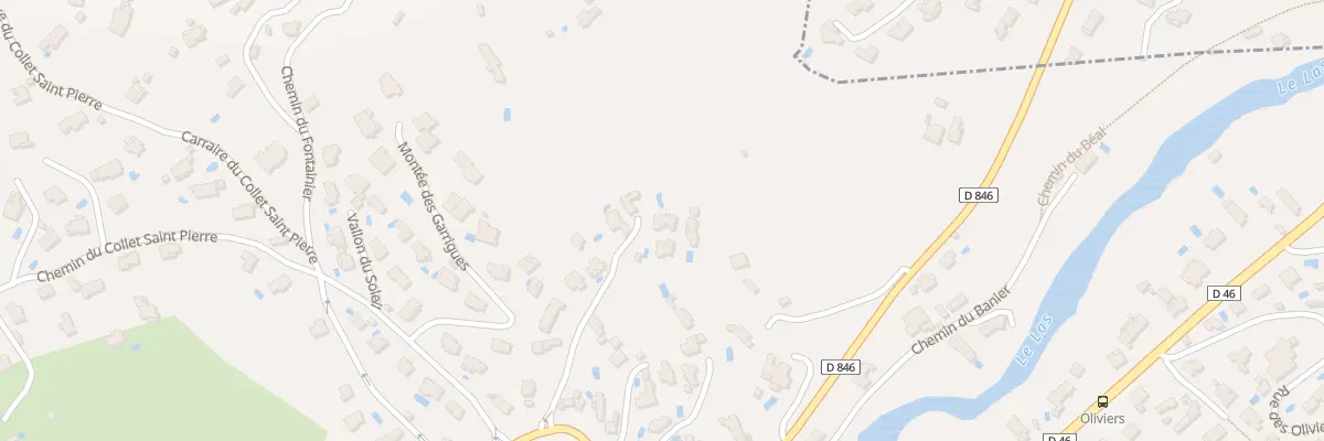 Plan du 183A Rte des Commoni à Toulon