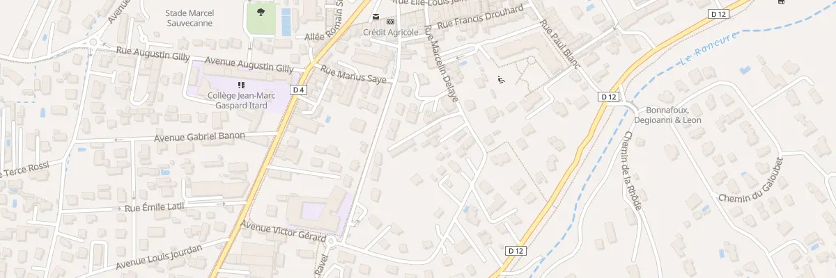 Plan du 7B Rue Marcelin Delaye à Oraison