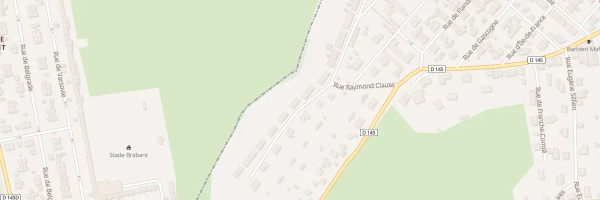 Plan du 156 Rue d’Alsace à Trieux