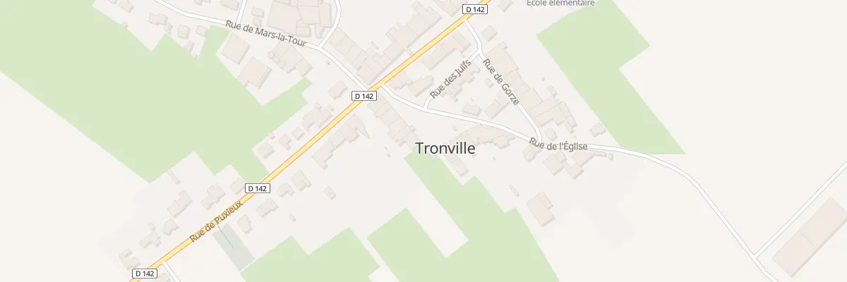 Plan du 12B Rue de l’Eglise à Tronville
