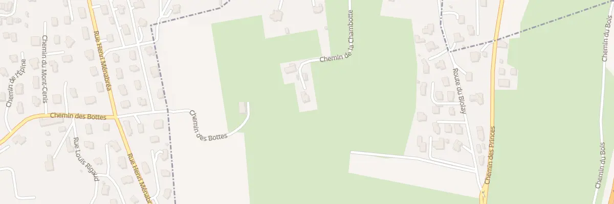 Plan du 460 Che de la Chambotte à Drumettaz-Clarafond