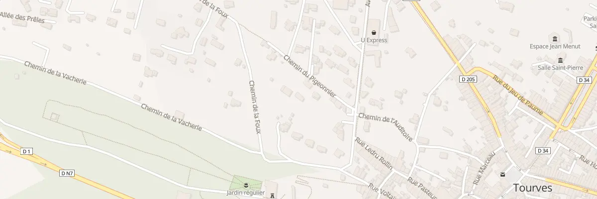 Plan du 6053 Le Grand Jardin à Tourves