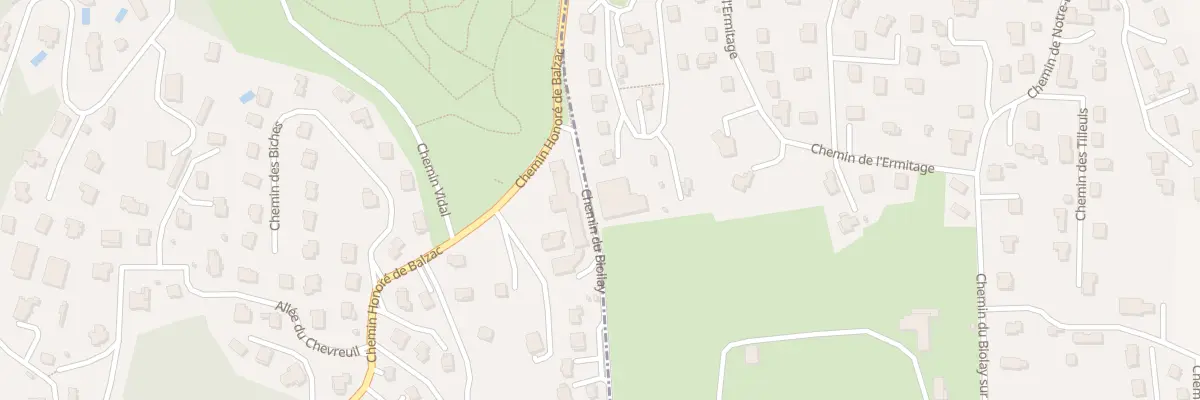 Plan du 2342 Rte du Biolay à Mouxy