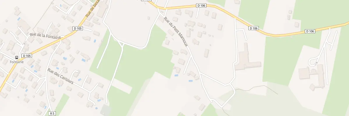 Plan du 6 Rue du Petit Marnoux à Montferrand-le-Château